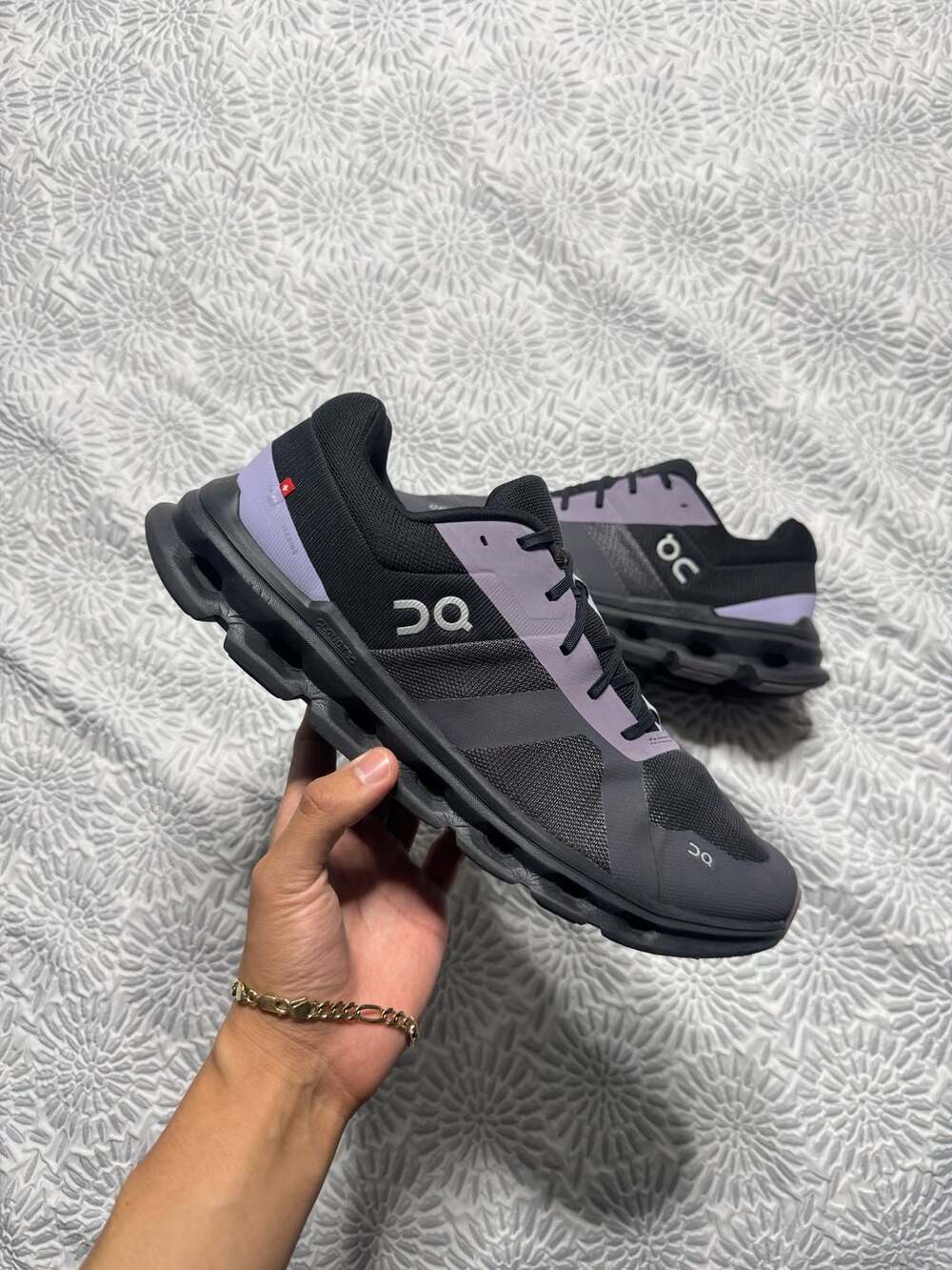 ON Running Cloudrunner Men’s Size 13 ‘Iron/Black’ Running Shoes